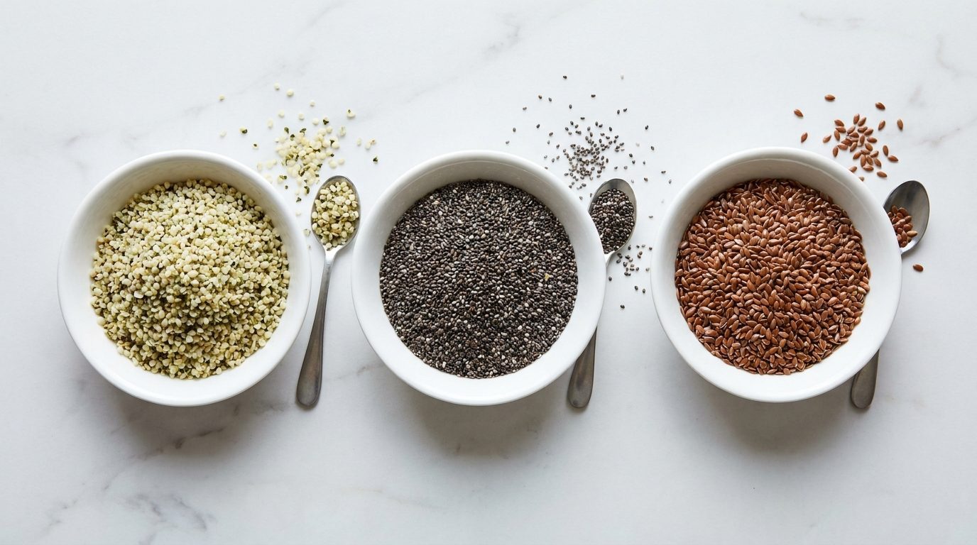Hemp Hearts vs Chia vs Flax: Which Seed Should You Add?